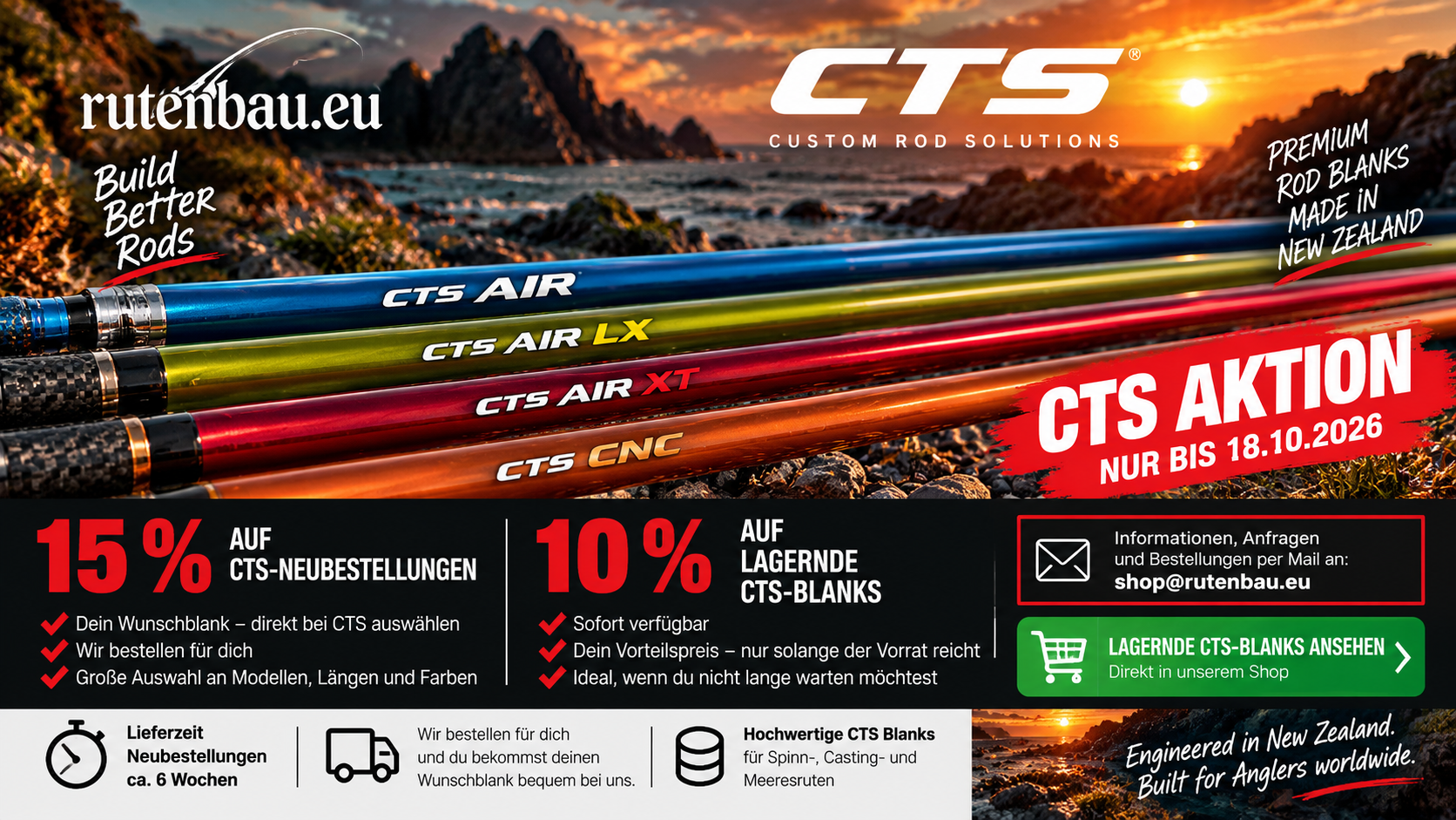 CTS Aktion bei rutenbau.eu