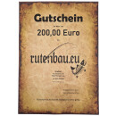 Gutschein 200 Euro