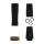 Duplon Griff Set Schwarz Rubber Abschluss