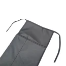 2 Teiliges Rutenfutteral aus Oxfords Gewebe -Schwarz
