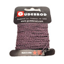 Gudebrod Bänder Black / Charcoal 1/16 IN