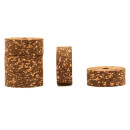 White Flake Kork Ø 32/6,4 mm