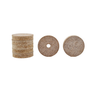 Rubber Kork Ultra Fein Ø 32/7 mm mit Loch