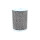 Metallic Twist 005 - Silber/Schwarz