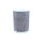 Metallic Twist 010 - Silber/Blau