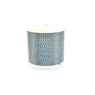 Metallic Twist 035 - Gold/Blau