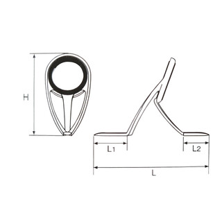 American Tackle - TI Forged Air Guide