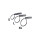 Recoil Black Pearl RTTULB XL  Tube Ø 1,8