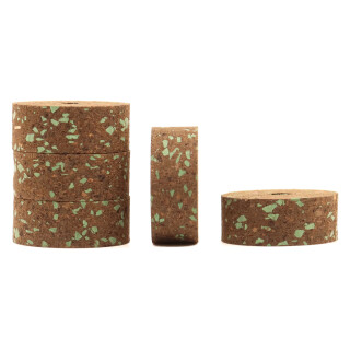 Burl Kork Burnt/Green Ø 32/12,7 mm ohne Loch