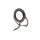 2-Steg Ring Nr.4 Gunsmoke