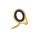 2-Steg Ring Nr.18 Gold