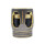 MSK Rollenhalter Zierhülse/Carbon Gold / Grau