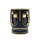 MSK Rollenhalter Zierhülse/Carbon Gold / Schwarz