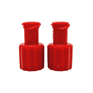 Spritzen Stöpsel Rot