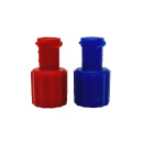 Spritzen Stöpsel Rot / Blau