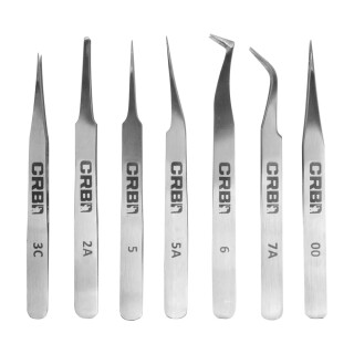 CRB 7-Teilig Pinzetten  Set